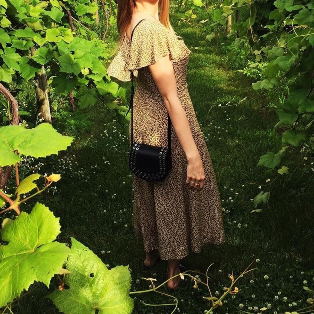 ANTHROPOLOGIE Animal Print Dress
